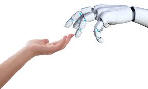 Bildquelle (freigegeben) https://pixabay.com/photos/connection-hand-human-robot-touch-3308188/